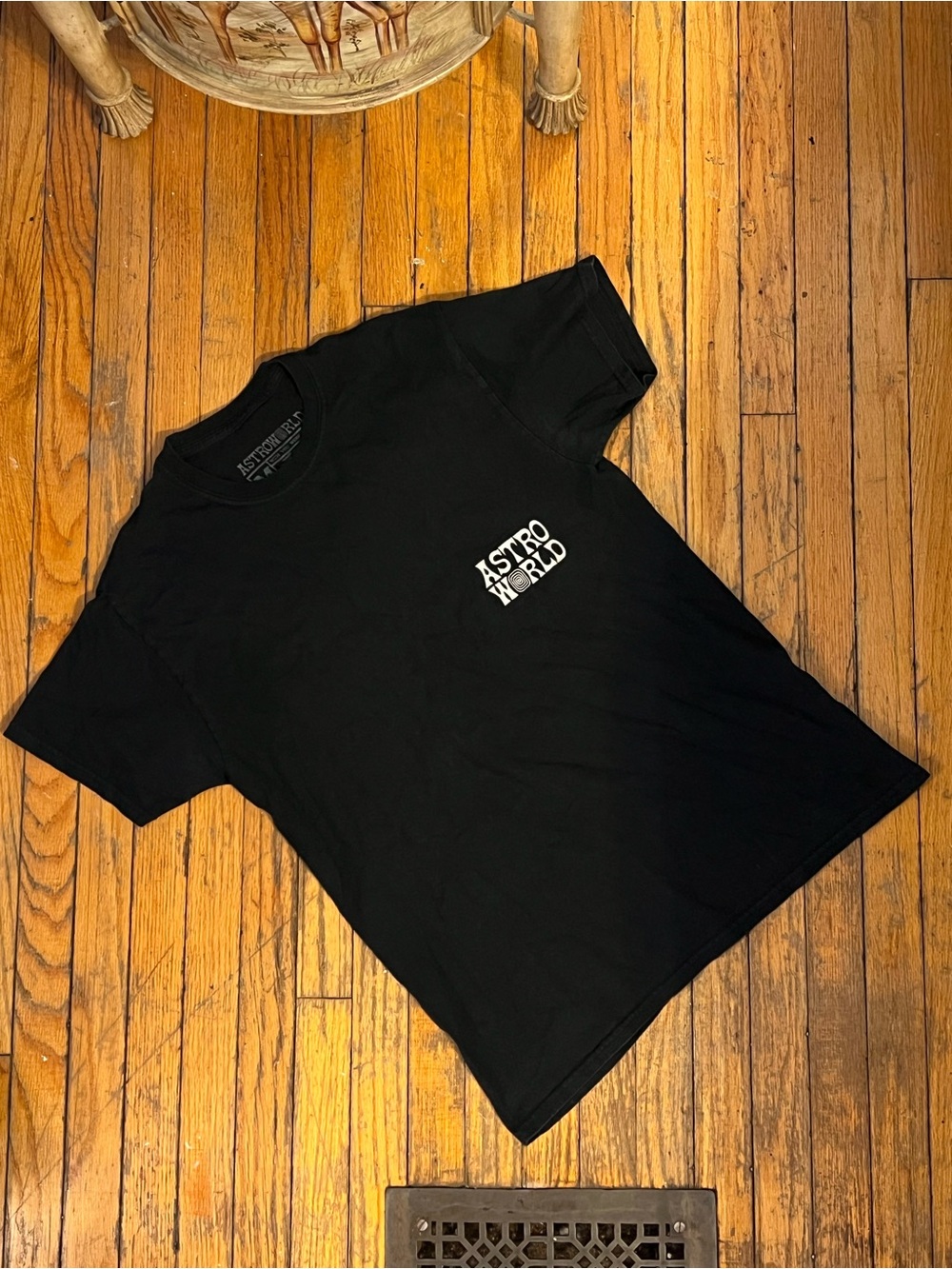 Travis Scott Astroworld Merch Wish You Were Here 2018 Black T-Shirt M
